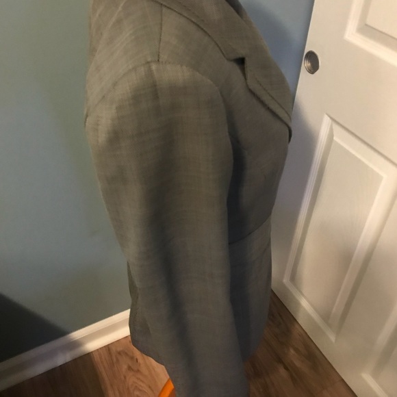 Classiques Entier Atelier Grey Belted blazer -SZ 4 - Picture 4 of 8